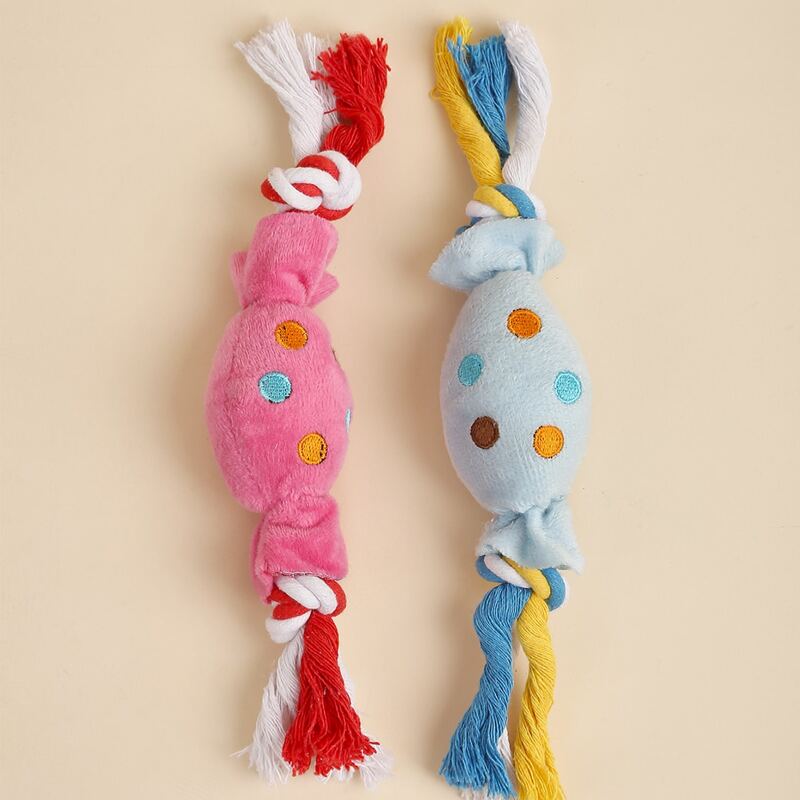 

1pc Candy Shaped Random Color Pet Sound Toy, Multicolor
