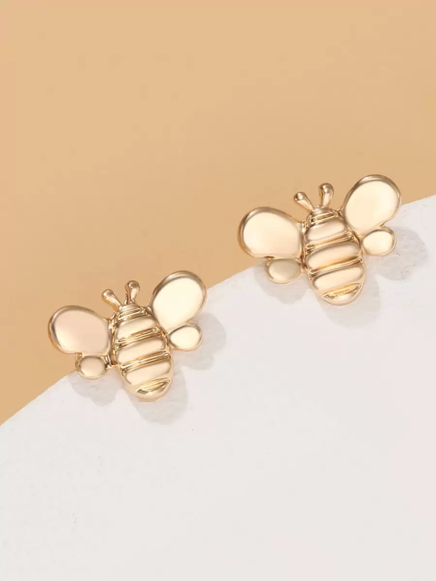 Bee Design Earrings
