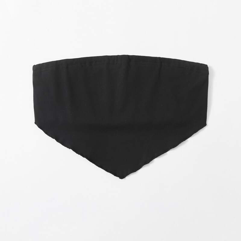 

Solid Crop Tube Top, Black