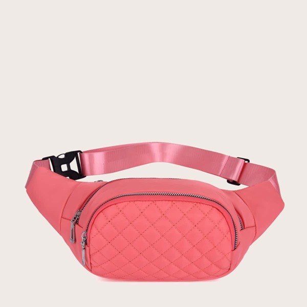 

Quilted Fanny Pack, Pink