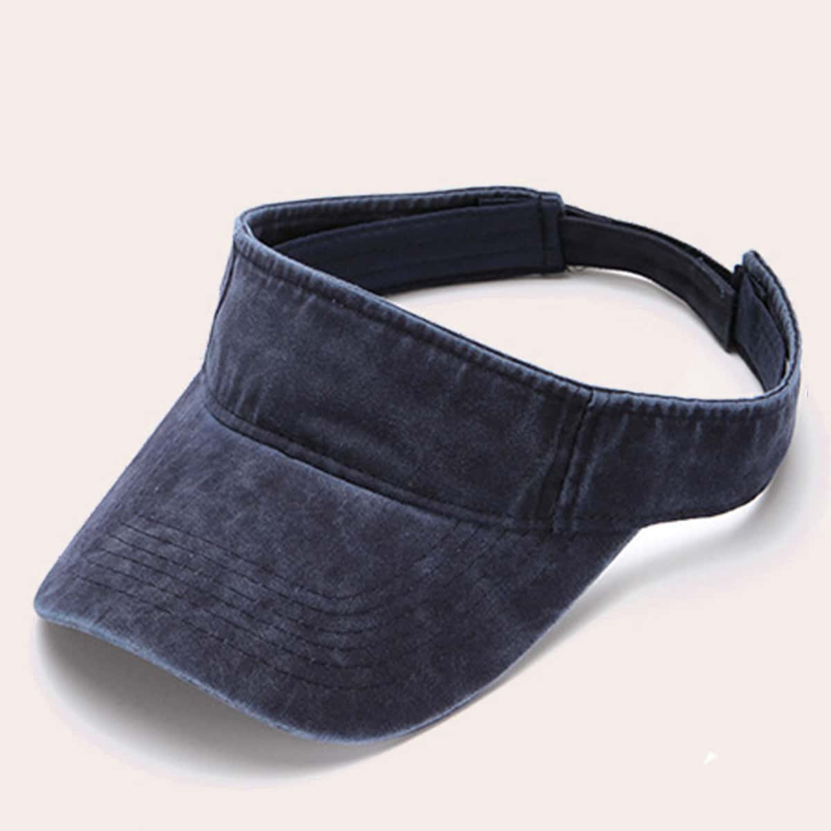 

Solid Visor Hat, Navy blue