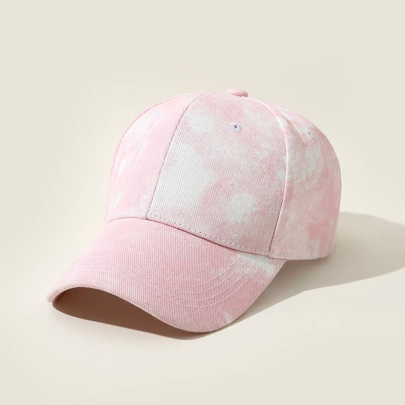 

Tie Dye Baseball Cap, Pink