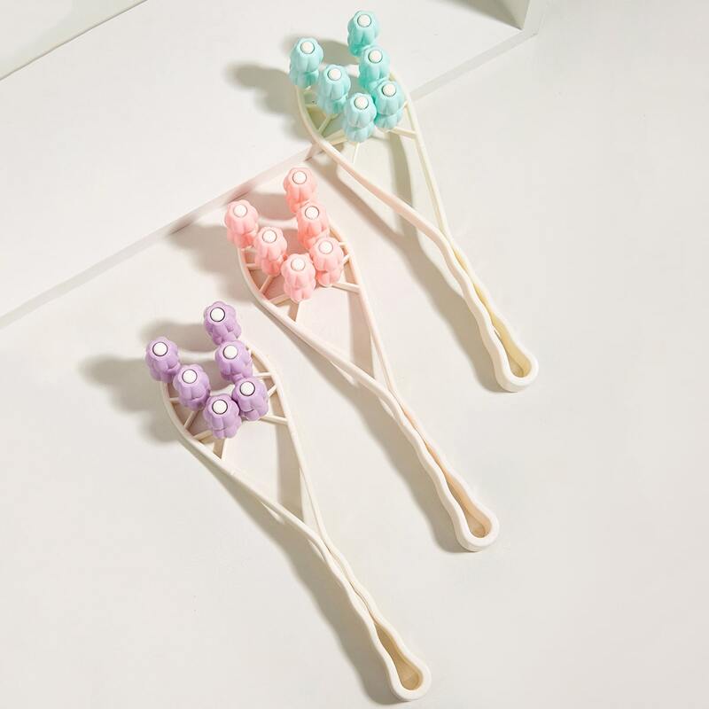 

1pc Random Color Roller Massager, Purple