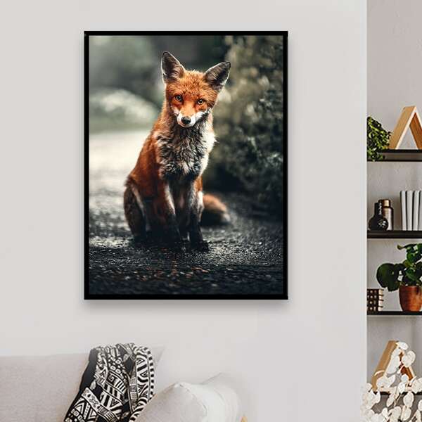 

Fox Pattern Diamond Painting Without Frame, Multicolor