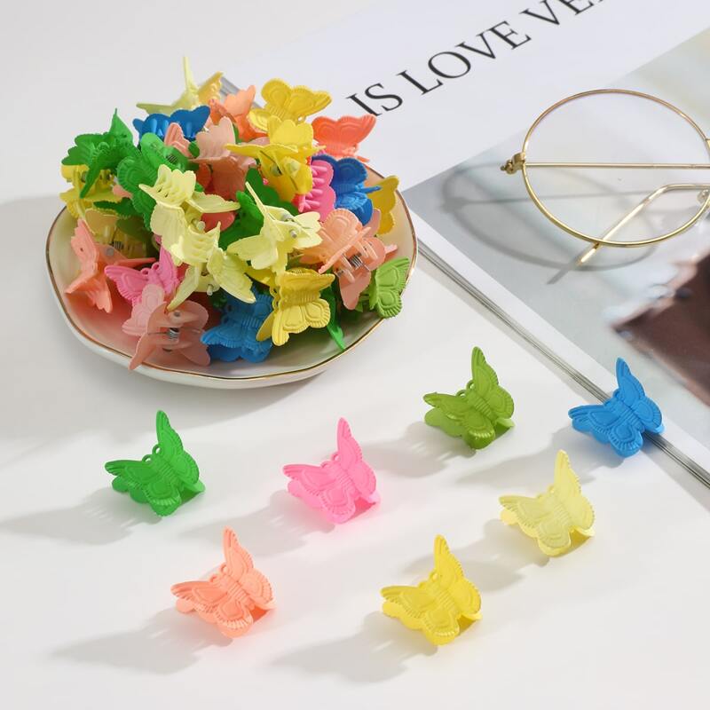 

30pcs Butterfly Hair Claw, Multicolor
