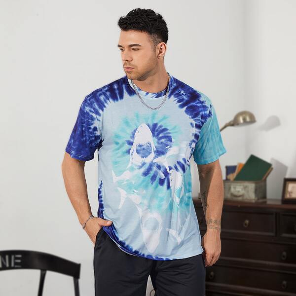 

Men Tie Dye Tee, Multicolor