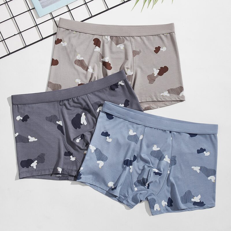 

Guys 3 Pack Cartoon Graphic Boxer Brief, Multicolor