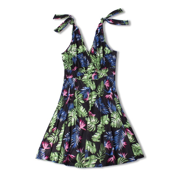 

Plus Tropical Print Cami Dress, Multicolor