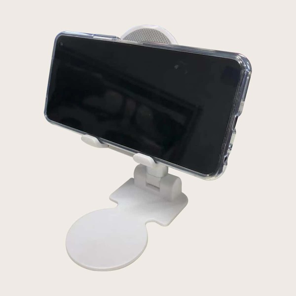 

Foldable Desktop Phone Holder, White