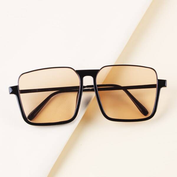 

Toddler Kids Square Frame Sunglasses, Brown