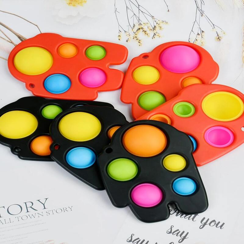 

1pc Random Stress Relief Bubble Toy, Multicolor