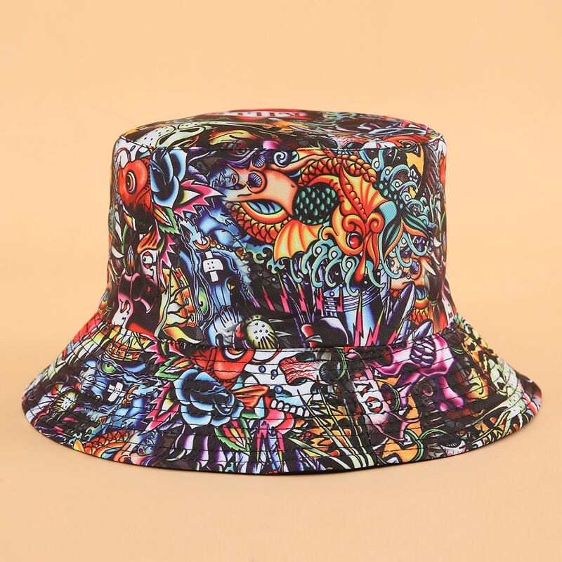 

All Over Print Bucket Hat, Multicolor
