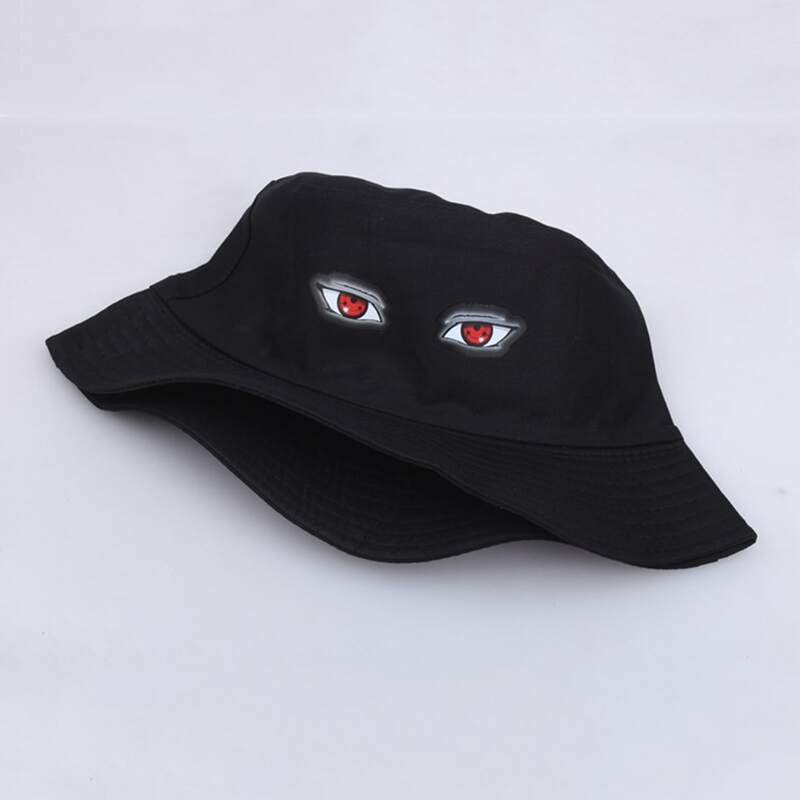 

Eye Print Bucket Hat, Black