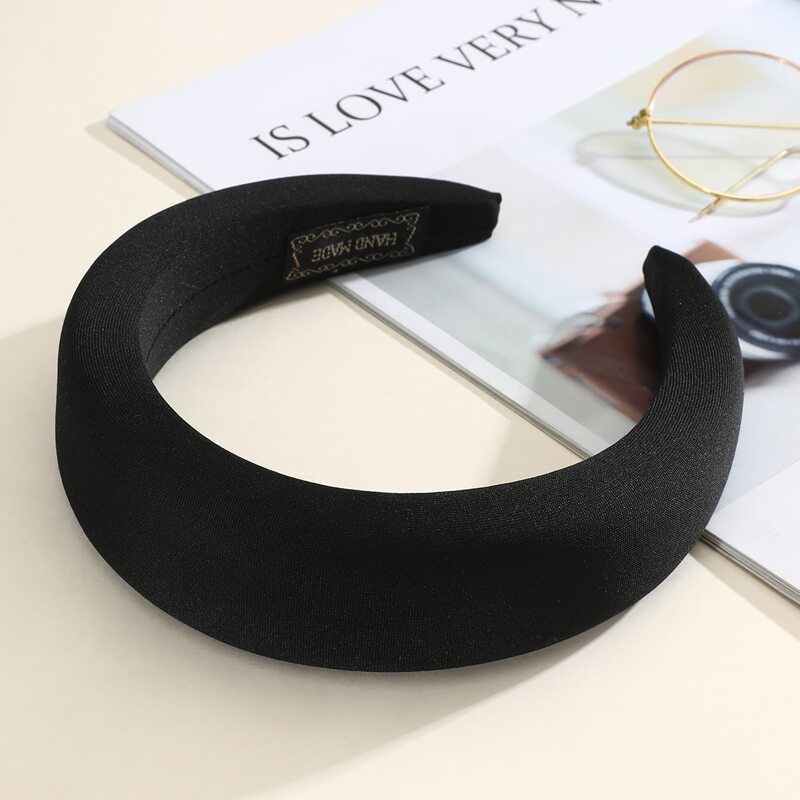

Solid Wide Headband, Black