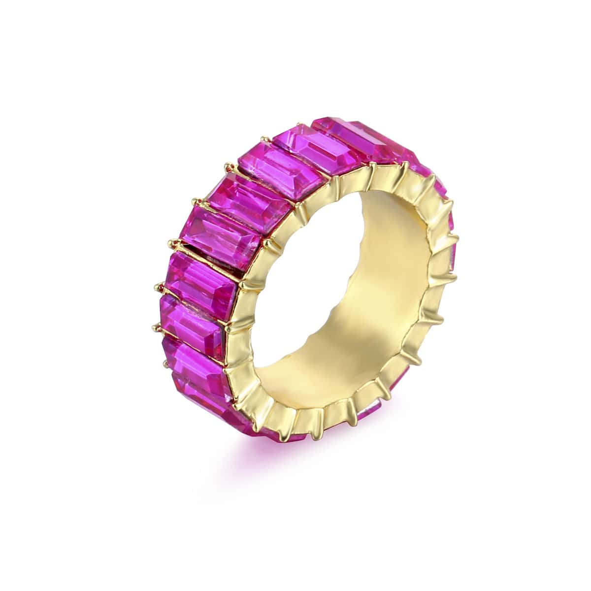 

Gemstone Decor Ring, Purple