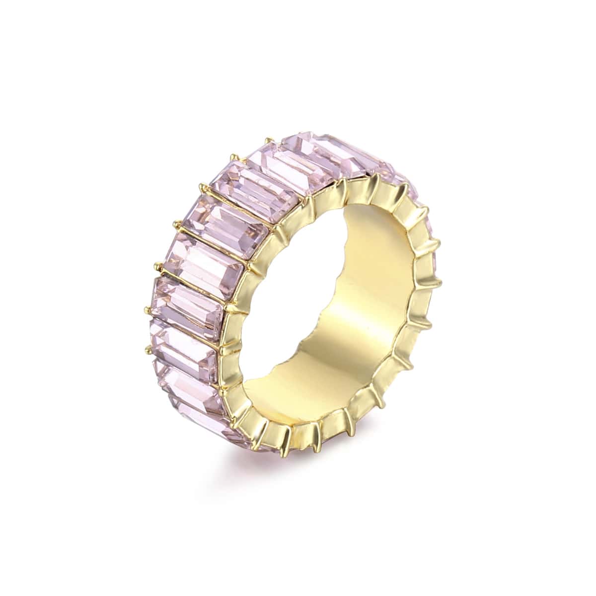 

Gemstone Decor Ring, Pink