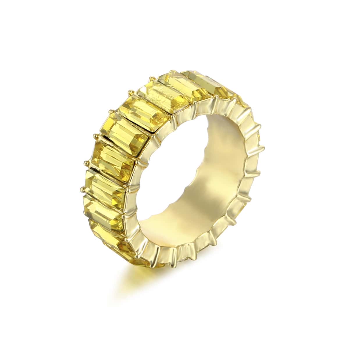 

Gemstone Decor Ring, Orange