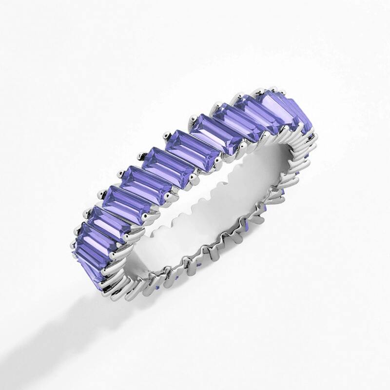 

Gemstone Decor Ring, Purple