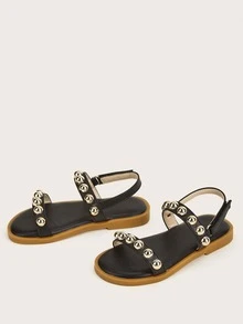 Sandalias para niños - Negro - Ver 2