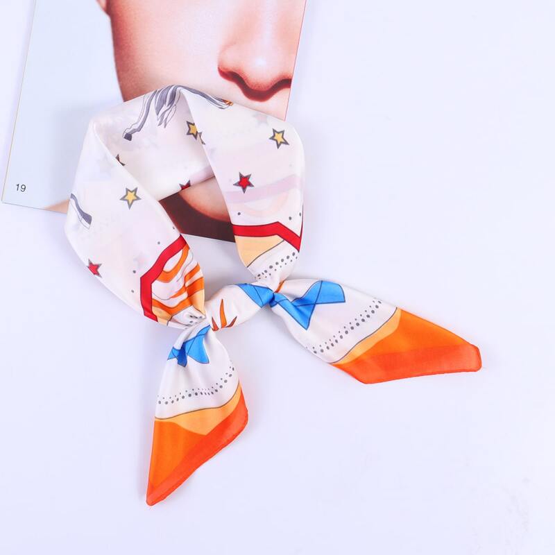 

Horse Print Geometric Scarf, Multicolor