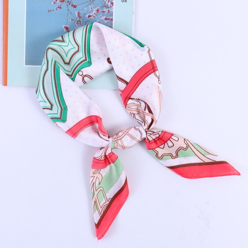 

Geometric Pattern Scarf, Multicolor