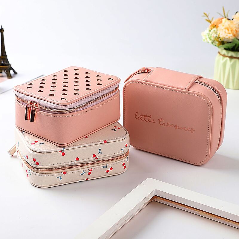 

1pc Multi-grid Jewelry Box, Multicolor