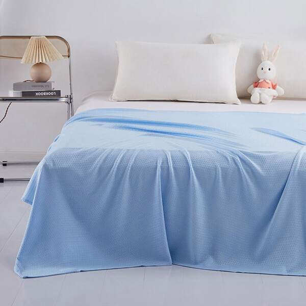 

Solid Color Throw, Blue