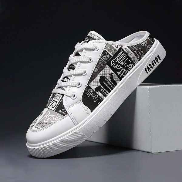 

Men Graphic Skate Shoes, Black