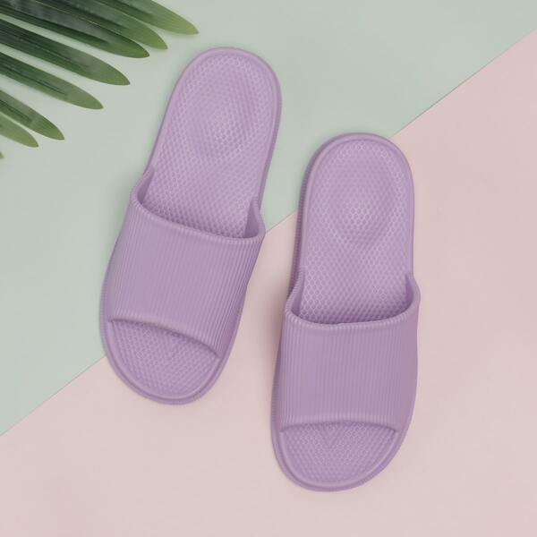

Minimalist Shower Slides, Purple