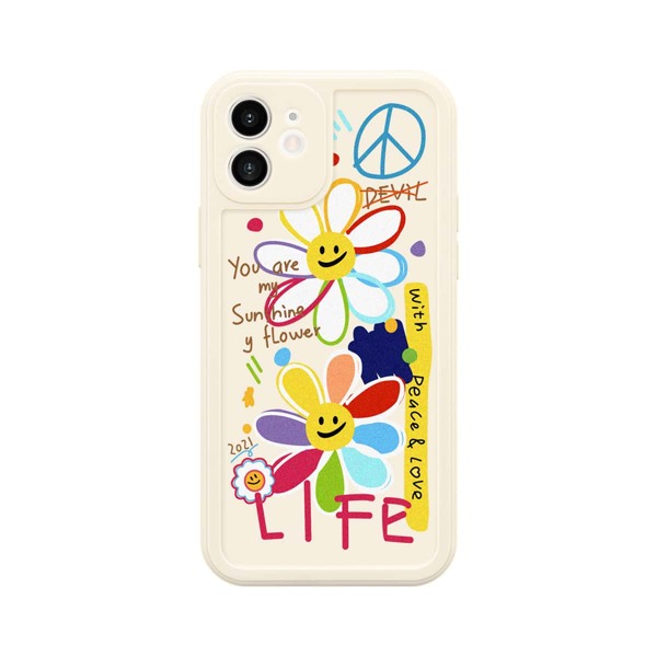 

Flower Pattern Phone Case, Multicolor