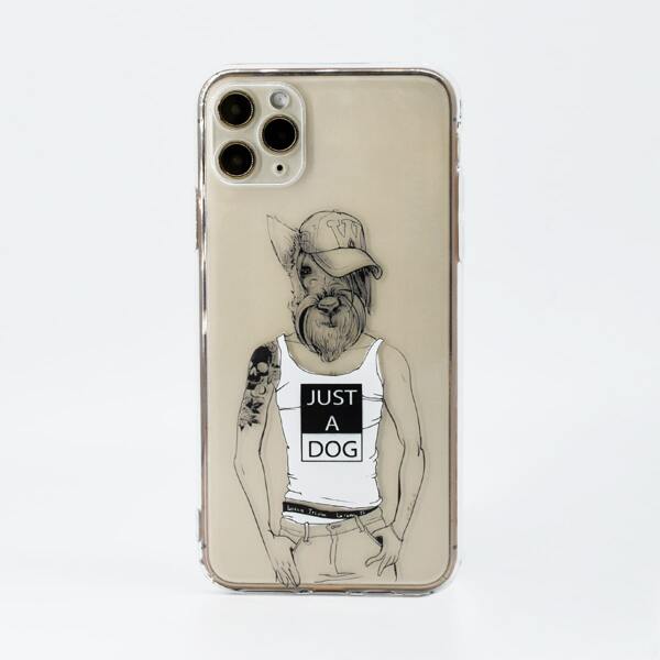 

Dog Clear Phone Case