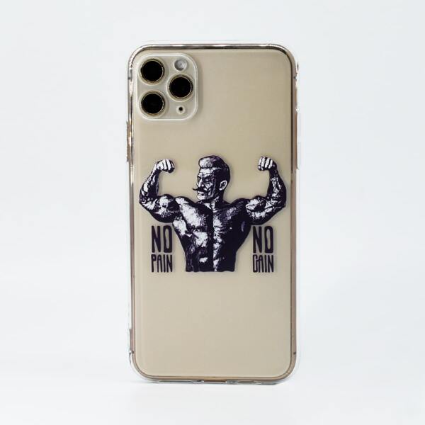 

Muscle Man Clear Phone Case