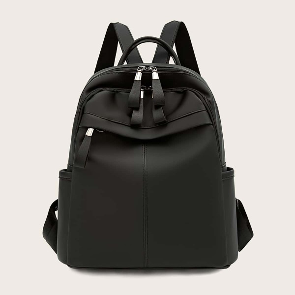 

Minimalist Oxford Backpack, Black