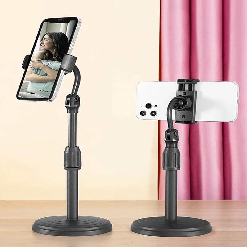

Adjustable Desktop Phone Holder, Black