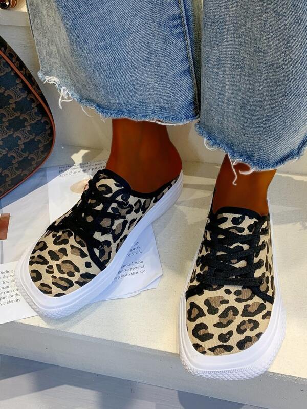 shein leopard sneakers