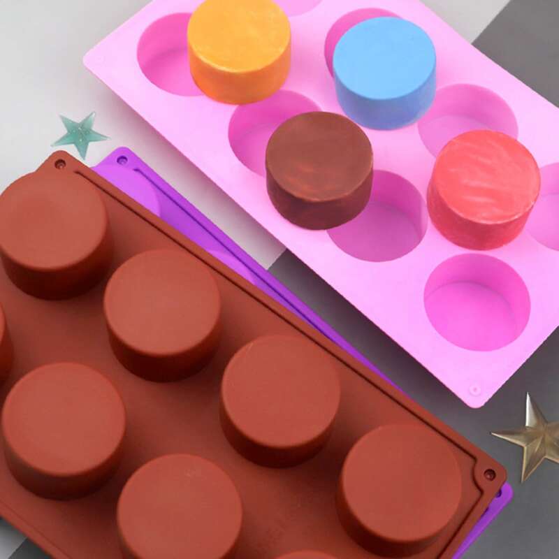 

1pc Random Round Baking Mold, Multicolor