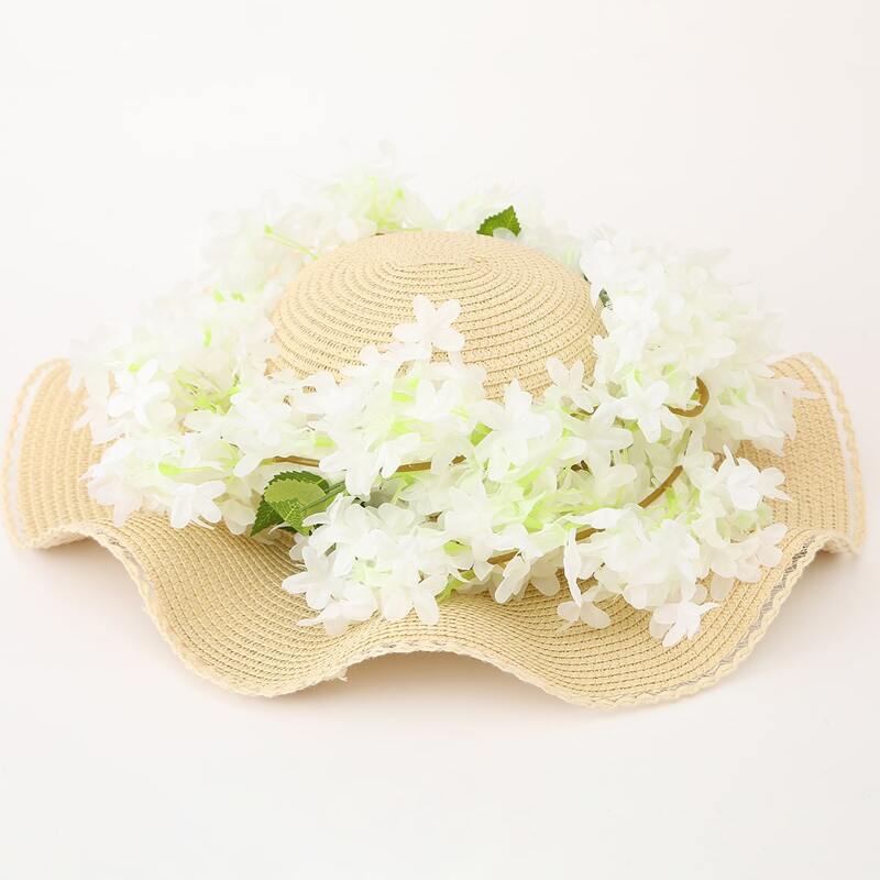 

1pc Artificial Flower Vine, White
