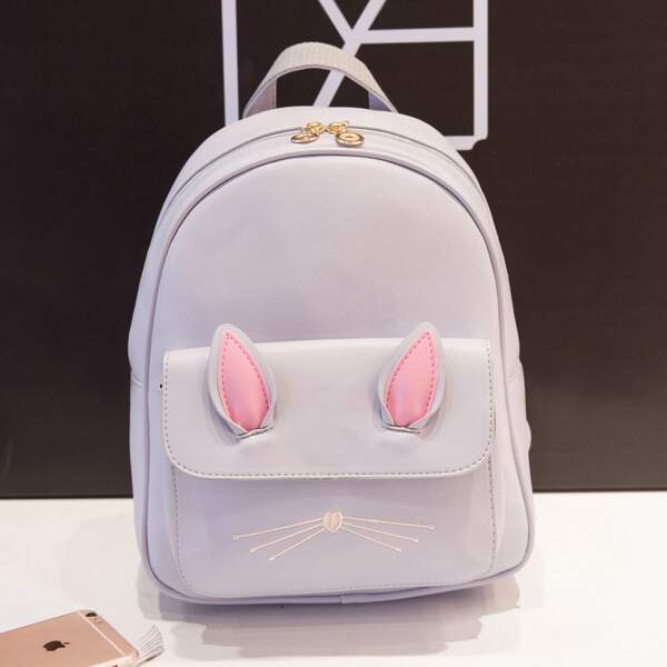 

Cartoon Design Backpack, Light grey