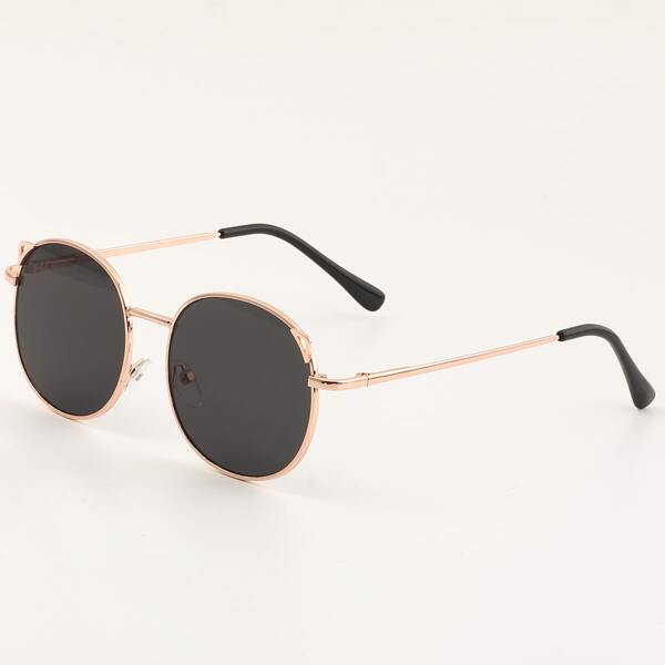 

Kids Metal Frame Sunglasses, Black