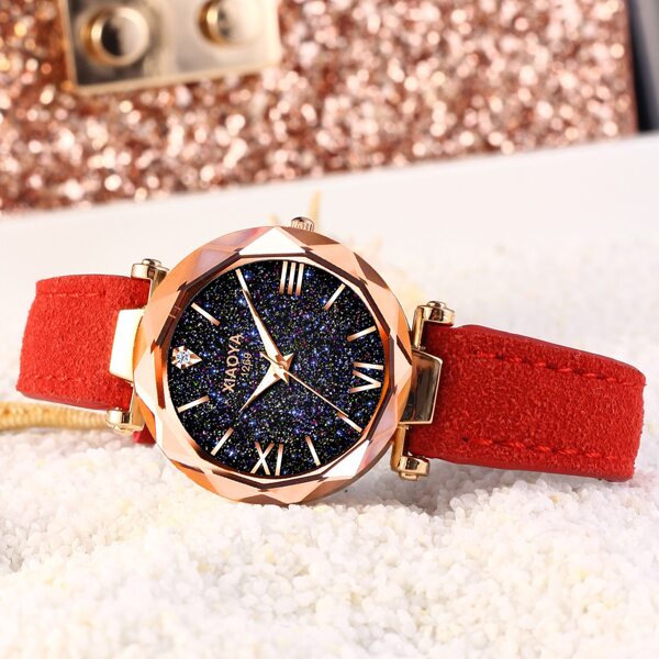 

Starry Sky Round Pointer Quartz Watch