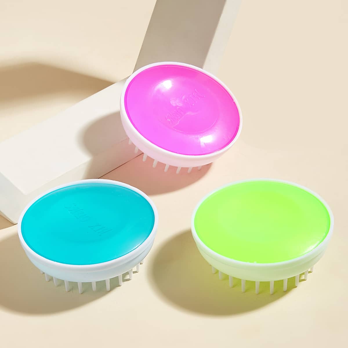 

4pcs Random Color Pet Hair Removal Brush, Multicolor