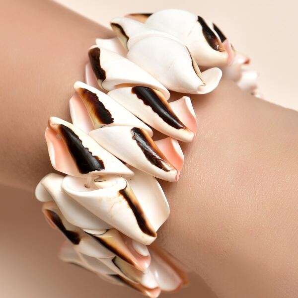 

Conch Decor Bracelet, Multicolor