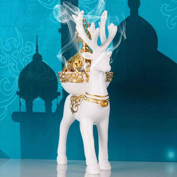 

1pc Elk Incense Burner, Multicolor