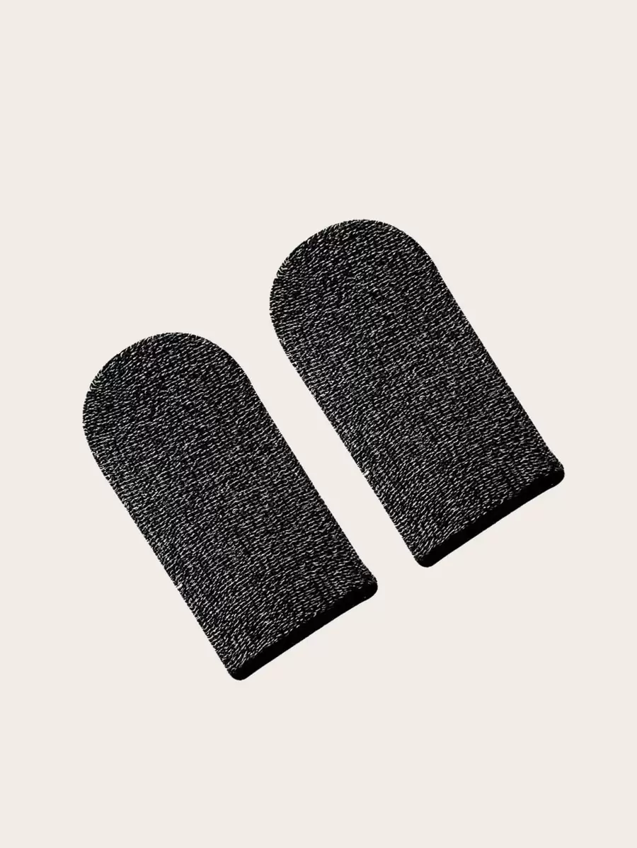 1pair Anti-sweat Gaming Finger Sleeve