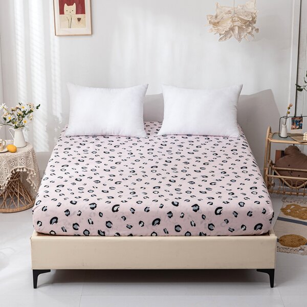 

Leopard Print Fitted Sheet, Multicolor