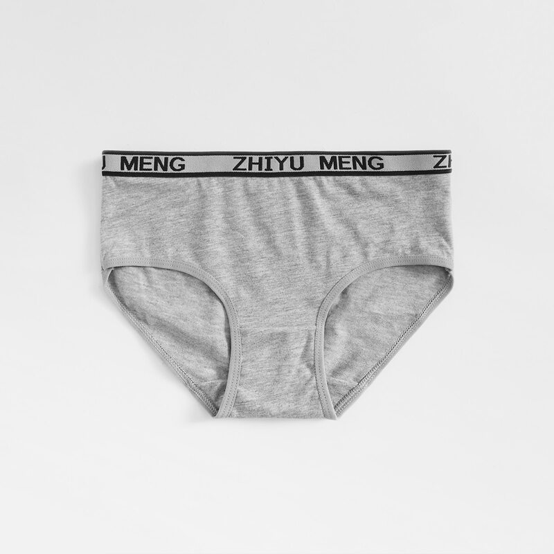 

Letter Tape Panty, Light grey