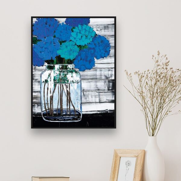 

Vase Pattern Diamond Painting Without Frame, Multicolor