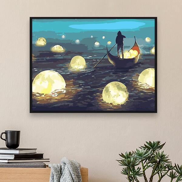 

Figure Graphic Diamond Painting Without Frame, Multicolor