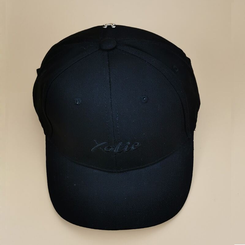 

Guys Letter Embroidery Baseball Cap, Black