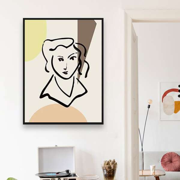 

Abstract Figure Graphic Diamond Painting Without Frame, Multicolor